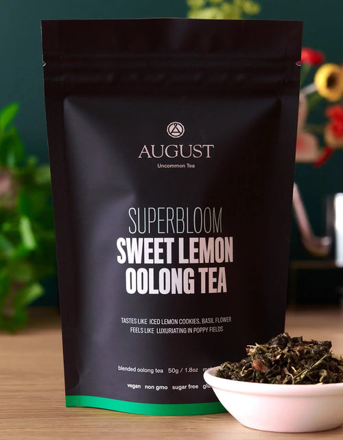 Load image into Gallery viewer, Superbloom - Sweet Lemon Oolong Green Tea
