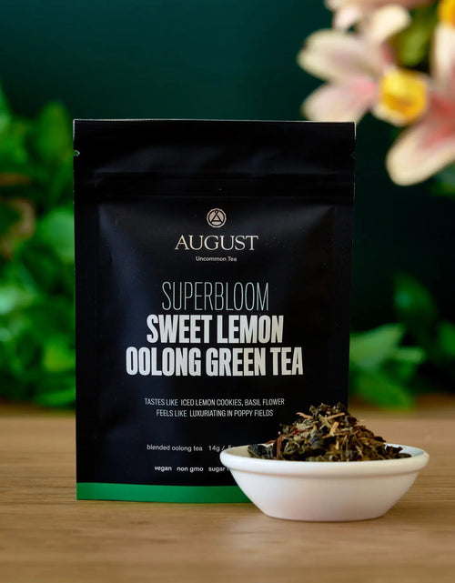 Load image into Gallery viewer, Superbloom - Sweet Lemon Oolong Green Tea
