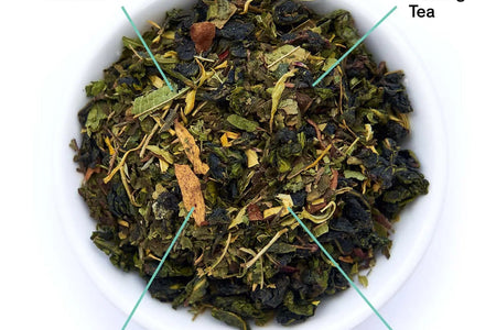 Superbloom - Sweet Lemon Oolong Green Tea