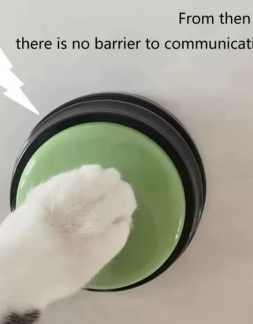 Load image into Gallery viewer, Hot Dog Communication Buttons Voice Recording Button for Pet Training 30 Second Record Playback Funny Gift for Talking
