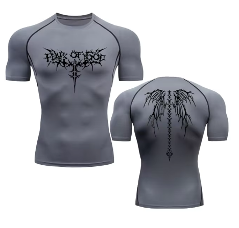 Load image into Gallery viewer, Anime Print Gym Sport Quick Dry Gym TShirts
