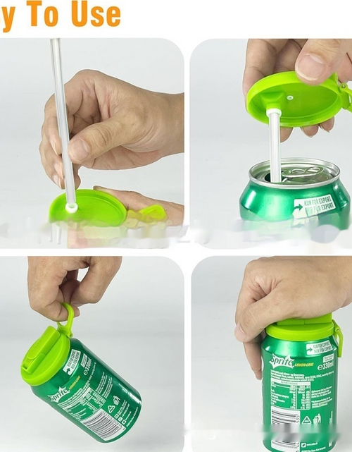 Load image into Gallery viewer, Portable Soda Silicone Straw
