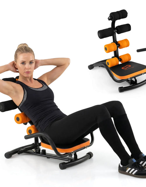 Load image into Gallery viewer, Core Ab Trainer Bench Abdominal Stomach Exerciser Workout Gym Fitness Machine

