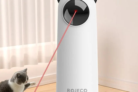 Automatic Cat Toys Interactive Smart Teasing Pet LED Laser Indoor Cat Toy Accessories Handheld Electronic Cat Toy for Dog