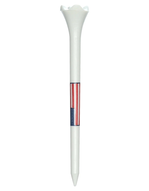 Load image into Gallery viewer, Pride Performance Flag Plastic Golf Tees – Low-Resistance Head, 3.25" Durable Plastic for Golfing, Enhanced Stability, 25 Count
