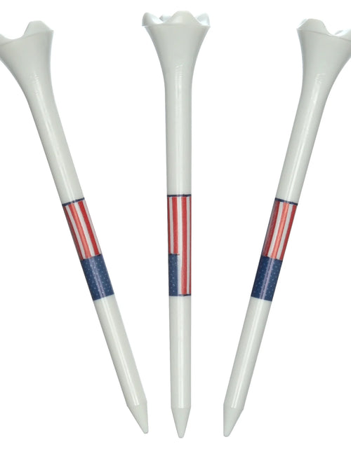 Load image into Gallery viewer, Pride Performance Flag Plastic Golf Tees – Low-Resistance Head, 3.25" Durable Plastic for Golfing, Enhanced Stability, 25 Count
