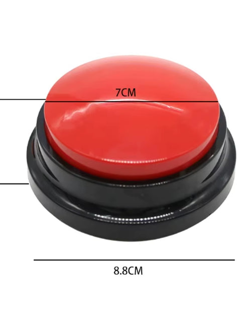 Load image into Gallery viewer, Hot Dog Communication Buttons Voice Recording Button for Pet Training 30 Second Record Playback Funny Gift for Talking
