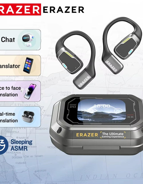 Load image into Gallery viewer, [AI Earphone]Translator  XP6 Bluetooth Earphones Sleep ASMR Headset DIY Equalizer APP AI Wireless Headphones Office Travel
