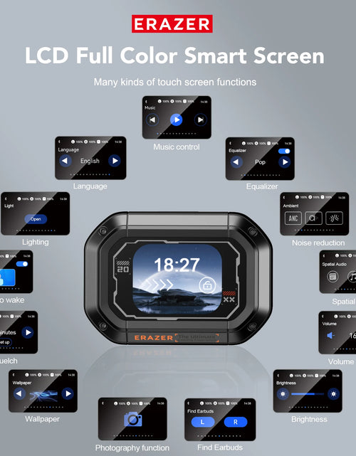 Load image into Gallery viewer, [AI Earphone]Translator  XP6 Bluetooth Earphones Sleep ASMR Headset DIY Equalizer APP AI Wireless Headphones Office Travel
