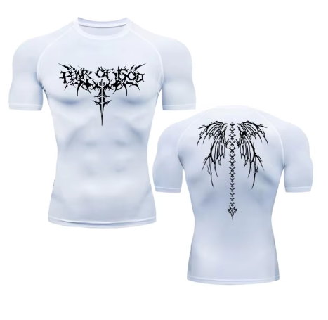 Load image into Gallery viewer, Anime Print Gym Sport Quick Dry Gym TShirts
