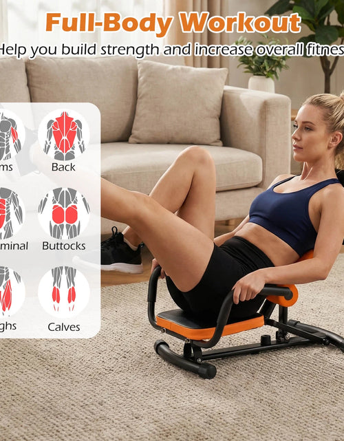 Load image into Gallery viewer, Core Ab Trainer Bench Abdominal Stomach Exerciser Workout Gym Fitness Machine
